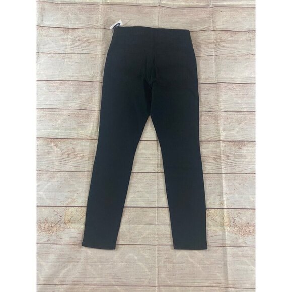 NWT Old Navy Women's Super Skinny Mid Rise Black Jeans - 2 Petite - Picture 11 of 11
